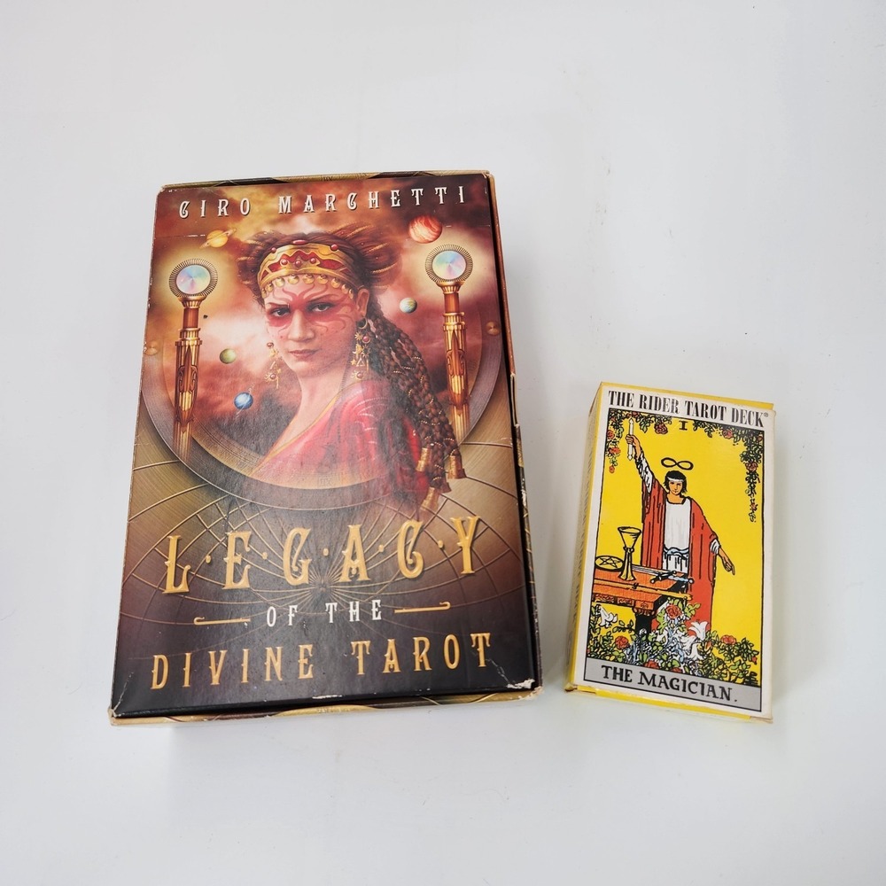 The Rider & Legacy of the Divine Tarot Deck Card with Instruction Booklet